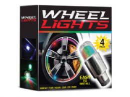 12 Wholesale 4 Pack Colorful Led Wheel Lights