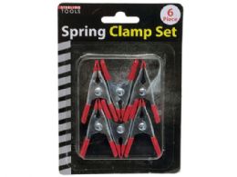 60 pieces 6 Pack Spring Clamps With Soft Grip And Tip - Clamps