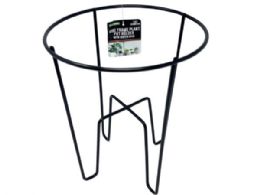 24 of 7.85 In Wire Frame Plant Pot Holder With Center Base