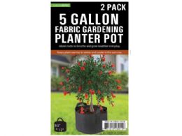 12 Wholesale 5 Gallon Fabric Gardening Planter Pot