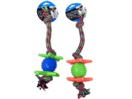 12 pieces Dog Rope Chew And Pull Toy - Pet Toys