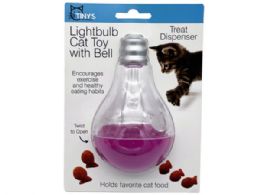 12 Bulk Lightbulb Cat Toy With Bell