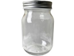 30 Wholesale 16 Ounce Glass Container W/lid