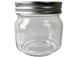 42 pieces 8 Ounce Glass Container W/lid - Food Storage Containers