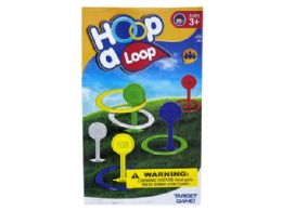 12 Wholesale Hoop A Loop Outdoor Ring Toss Game Set
