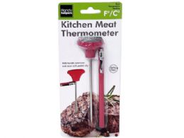 12 Wholesale Kitchen Meat Thermometer With Handle Extension And Cover With Pocket Clip