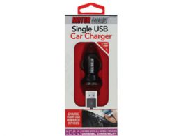 96 pieces Motor Trend 1 Amp Single Usb Car Charger - Chargers & Adapters