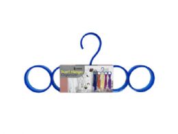 30 pieces Blue Plastic Scarf Hanger Organizer - Storage & Organization