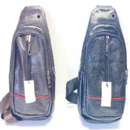 12 Pieces Crossbody Bag Men Messenger Bag - Draw String & Sling Packs