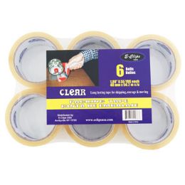 8 pieces Tape 6pack Clear Packing 1.89in X 55yds - Tape & Tape Dispensers