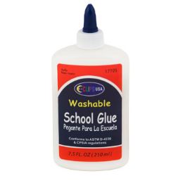 48 Bulk School Glue 7.5oz Washable