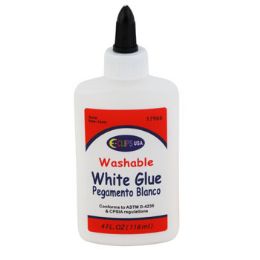 48 Bulk Glue White 4oz Washable