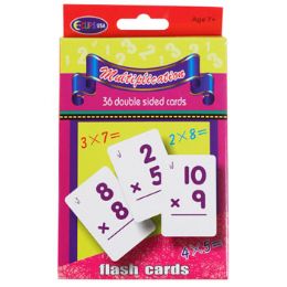 48 Wholesale Flash Cards Multiplication