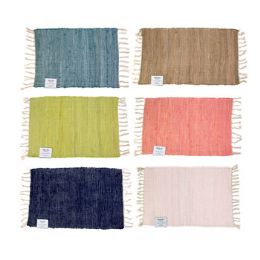 24 pieces Chindi Rug 20 X 32 Assorted Colors - Home Accessories