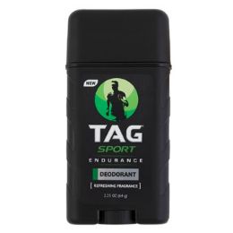 12 pieces Deodorant 2.25 Oz Mens Stick Tag Endurance - Deodorant