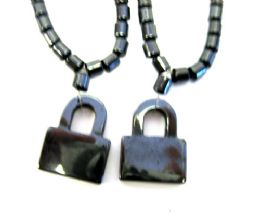 60 Pieces The Lock Of Love Pendant - Necklace