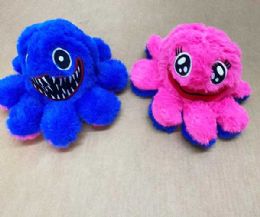 24 Bulk Octopus Huggy Wuggy And Kissy Missy Plush Reversible