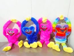 12 Pieces Somesault Huggy Wuggy And Kissy Missy Flipping Turn - Plush Toys