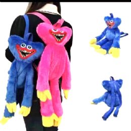 12 Pieces Huggy Wuggy Backpack - Plush Toys