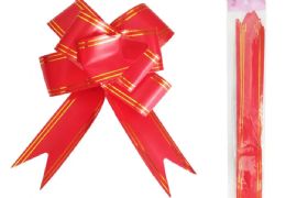 12 Pieces 1.2 Inch Red Ribbon 24 Pack - Gift Wrap