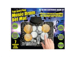 6 pieces Tap And Play Music Drum Set Mat - Musical