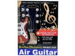 6 Bulk Wireless Electronic Air Guitar With Tuning Head Keys