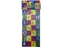 78 pieces 10 Piece Paper Lunch Bags In Assorted Numbers And Letters - Lunch Bags & Accessories