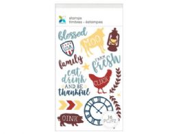 78 Wholesale Momenta 16 Piece Barn Theme Cling Stamp Set