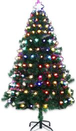 4 Pieces 160t 5 Foot Ul Led Christmas Tree With Light - Christmas Decorations