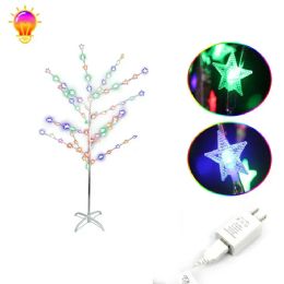 10 Pieces 59 Inch Clear Star Christmas Tree - Christmas Decorations
