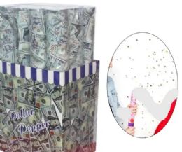 48 Pieces 15 Inch Party Popper Of Us Dollars - Party Favors