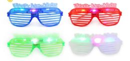 120 Pieces New Year Glasses With Light - New Years