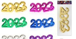 120 Pieces 2023 New Year Glasses - New Years