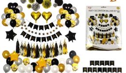 12 Pieces 115 Piece New Year Decoration Balloon Set - New Years