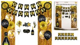 48 Pieces 35 Piece Happy New Year Balloon Set - New Years