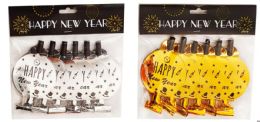 72 Pieces New Year Air Blaster - New Years