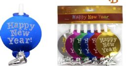 144 Pieces 7.5 Inch New Year Air Blaster - New Years