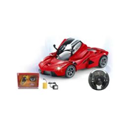 6 Pieces 1:12 Ferrari Remote Control Car With Light And Usb - Cars, Planes, Trains & Bikes