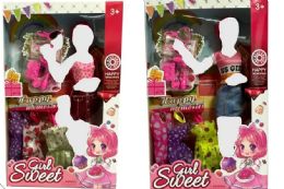 12 Wholesale 11.5 Inch Sweet Doll Set