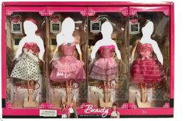 12 Pieces 11 Inch 4 In1 Doll Set - Dolls