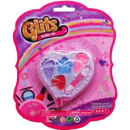 144 Pieces 3" Make Up Beauty Set On Blister Card, Assrt Styles - Girls Toys