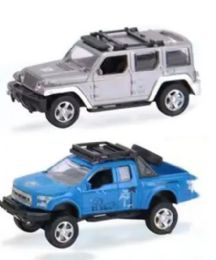 18 Wholesale 4 Piece Die Cast Pull Back Suv