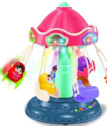 9 Pieces Rotate Swing With Sound And Light - Light Up Toys