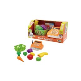 9 Pieces Cash Register Fruit Supermarket - Light Up Toys