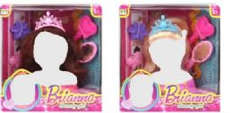 18 Pieces Half Length Barbie Head - Dolls