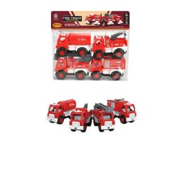 18 Sets 4 Piece Fire Truck - Cars, Planes, Trains & Bikes