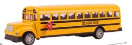 12 Pieces 8.5 Diecast School Bus With Music - Cars, Planes, Trains & Bikes