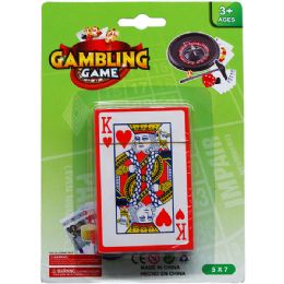 96 Pieces 1 Pc Single Deck Playing Cards  In Blister Card - Magic & Joke Toys