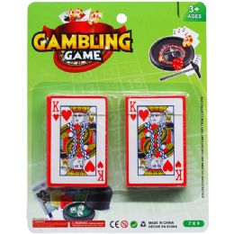 72 Pieces 2 Pc Single Deck Playing Cards  In Blister Card - Magic & Joke Toys