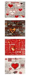 72 Pieces 15x4.33x11.82 Inch Valentine Gift Bag - Valentine Gift Bag's